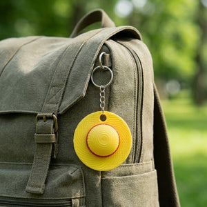 Straw Hat Keychain