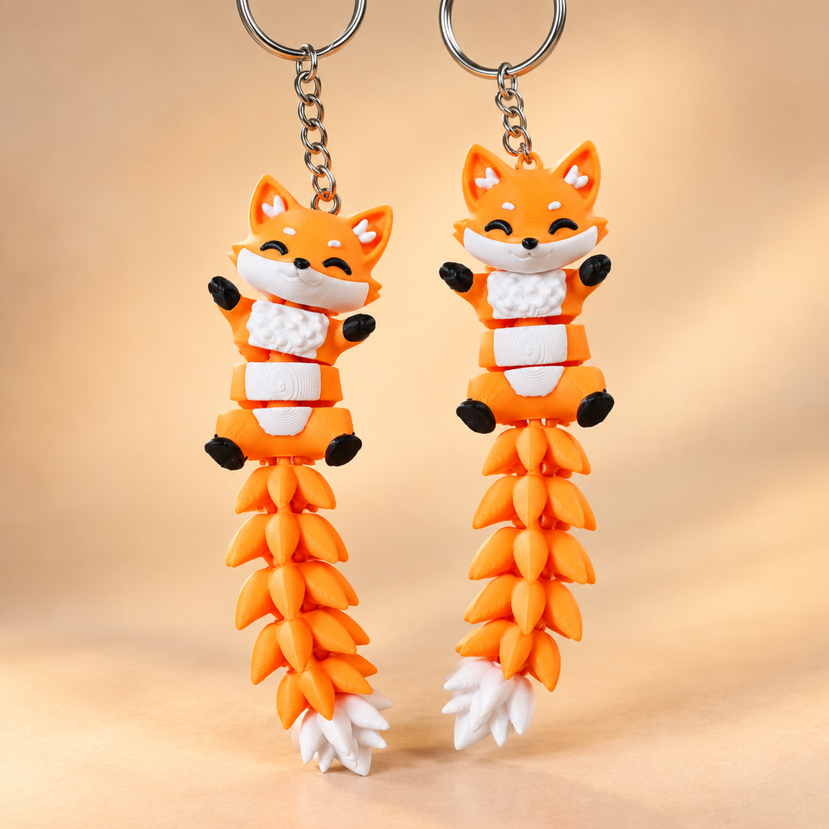 ORANGE ARTICULATED FOX