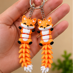 ORANGE ARTICULATED FOX