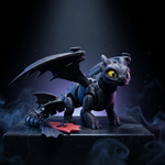 Night Fury Dragon Articulated