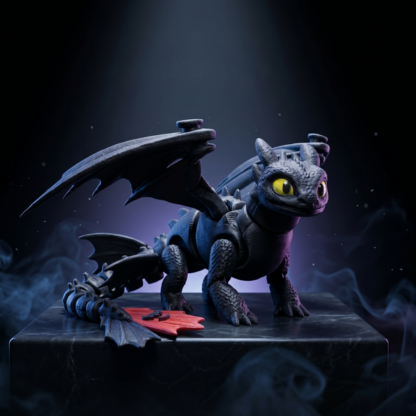 Night Fury Dragon Articulated