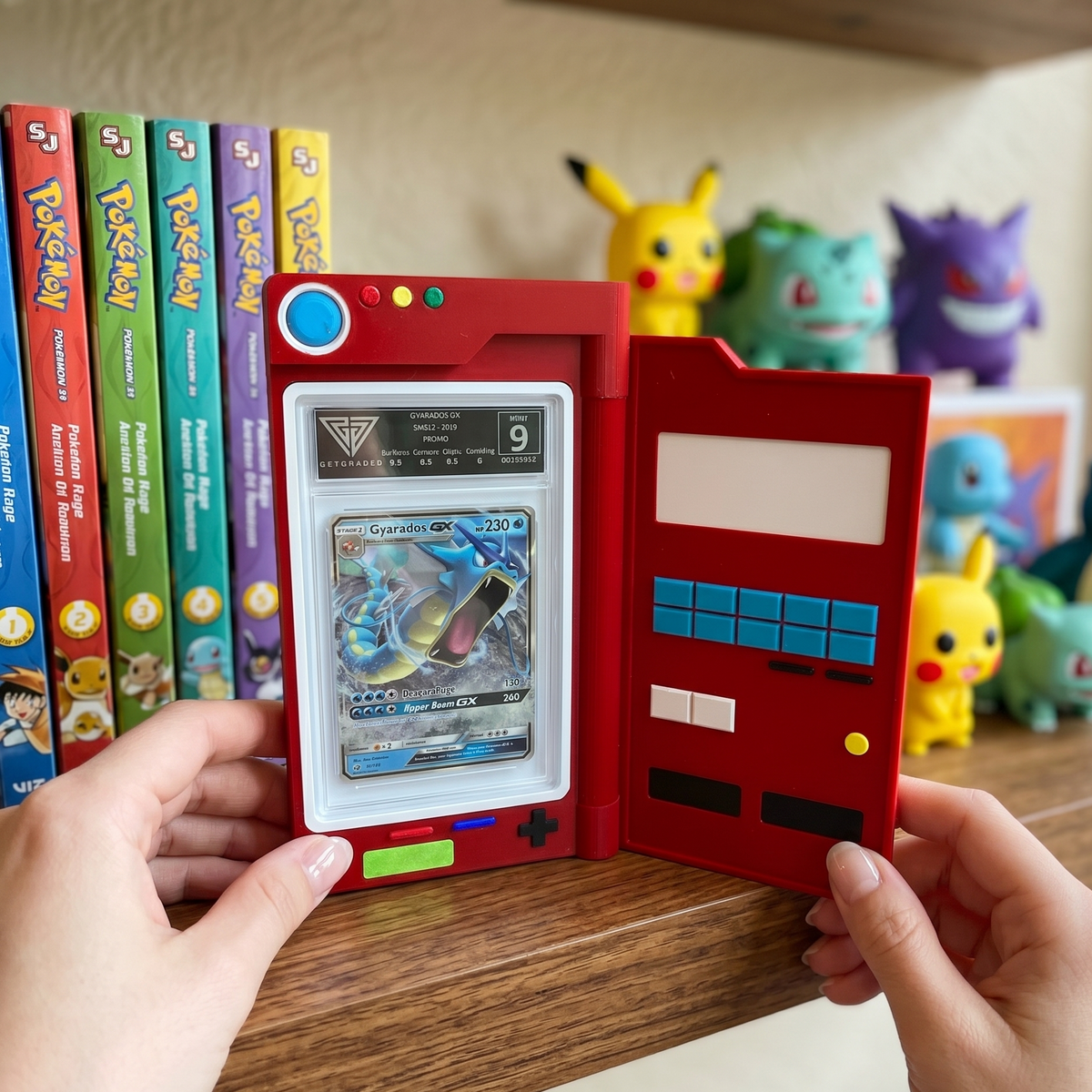 Pokémon Card Display Case – Pokédex Edition