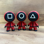 Squid Game Guard Figures Set of 3