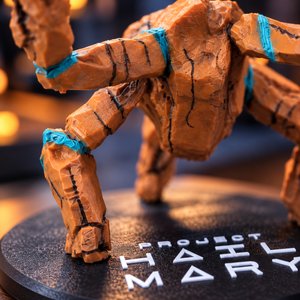 Rocky-Inspired Alien Figure