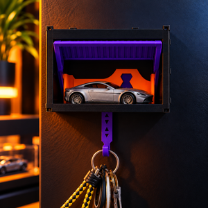 Car Garage Key Holder – Mini Garage Edition