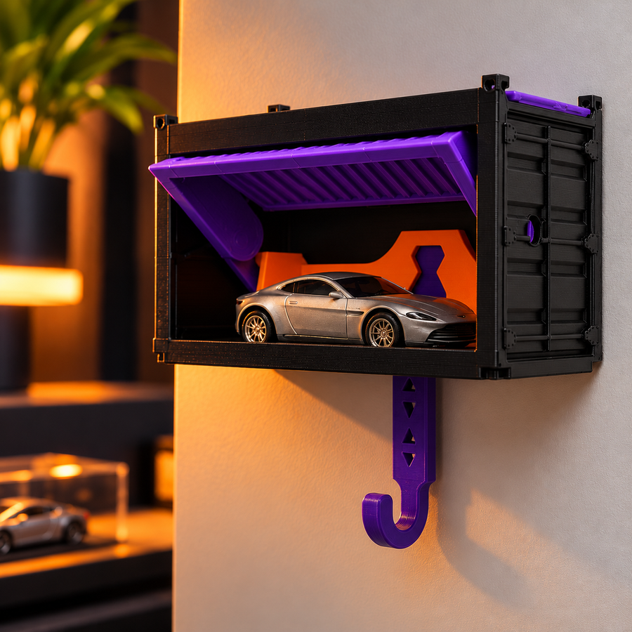 Car Garage Key Holder – Mini Garage Edition