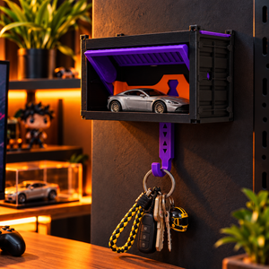Car Garage Key Holder – Mini Garage Edition