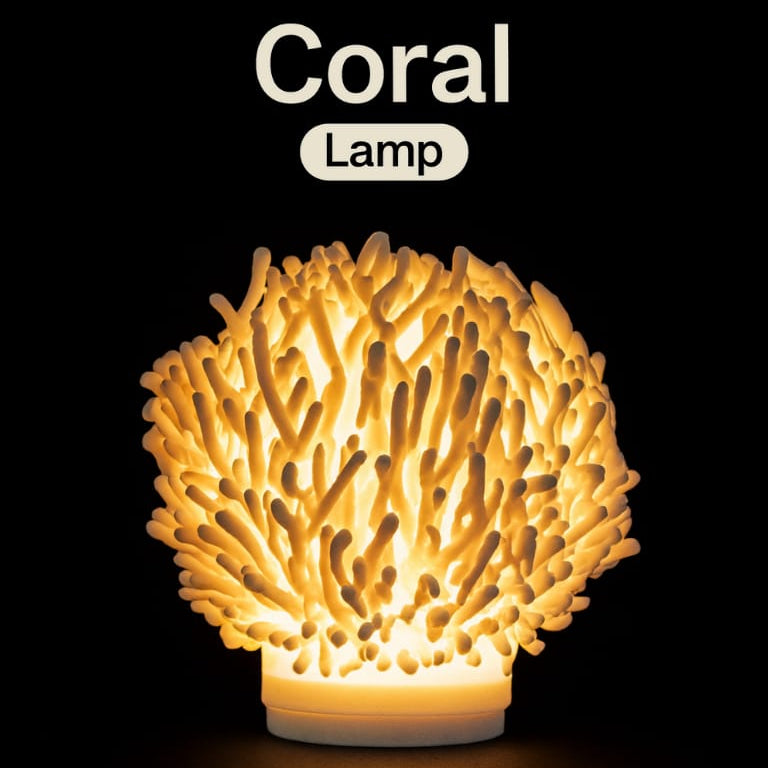 Coral Glow Lamp