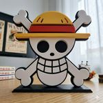 Pirate Skull Flag Desk Stand