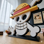 Pirate Skull Flag Desk Stand