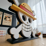 Pirate Skull Flag Desk Stand