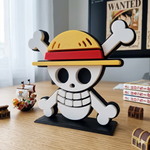 Pirate Skull Flag Desk Stand